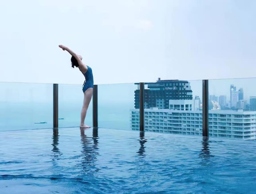 Sea View & Infinity Pool Best Of باتايا المظهر الخارجي الصورة